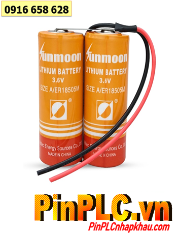 Sunmoon 2ER18505M, Pin nuôi nguồn Sunmoon 2ER18505M lithium 3.6v 8000mAh (2 viên ghép đôi)